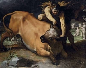 Ο Ηρακλής στην Αιτωλία... ....και η μάχη με τον Αχελώο.
