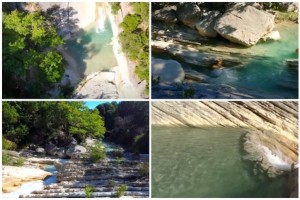 Ο καταρράκτης Τρύφου (Νήσσας) στην Αιτωλοακαρνανία από ψηλά!