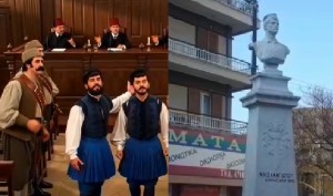 Ο Αγρινιώτης Μακεδονομάχος ήρωας Παναγιώτου στις Σέρρες.Πολέμησε χιλιάδες Τούρκους από καμπαναριό.